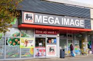 Mega Image store in Bucharest, Romania